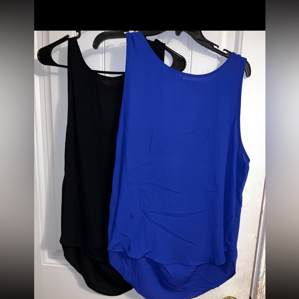 Lily White Sleeveless blouse bundle, XL
